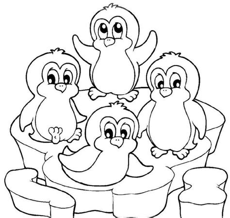 Download or print this amazing coloring page: Printable Cute Penguin Coloring Pages | Penguin coloring ...