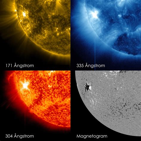 Nasa Active Region On The Sun Emits Another Flare