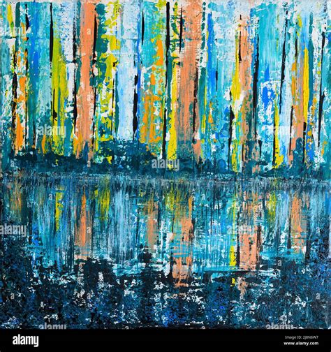 Abstract And Blue And Painting Hi Res Stock Photography And Images Alamy
