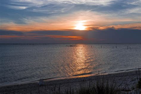 Virginia Beach Sunset Photograph By Samuel Gibbs Fine Art America