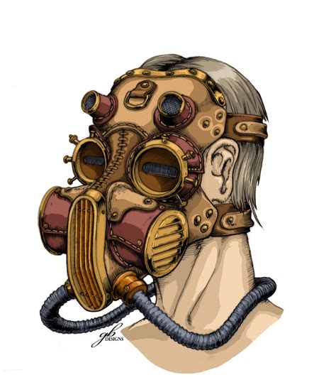 Victorian Assault Gasmask By Geahkburchill On Deviantart Gear Art