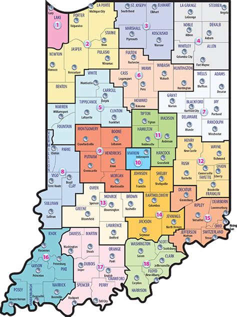 Map Of Indiana Zip Codes World Map