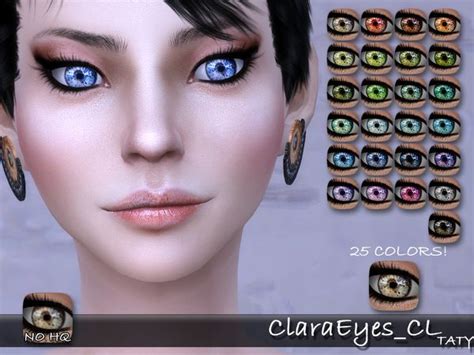 Tatygaggs Ts4 Tatyclaraeyescl Sims 4 Cc Eyes Sims Sims 4