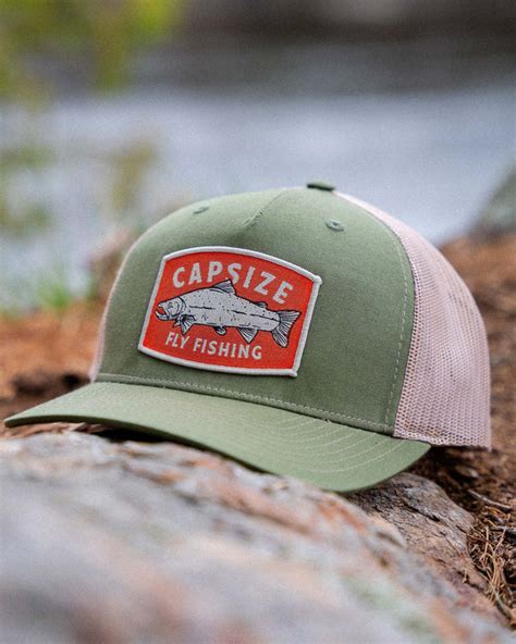 Old School Fly Fishing Hat Capsize Fly Fishing
