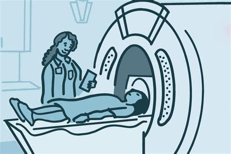 Illustration Person Getting Mri Scan Cropped Nih News In Health