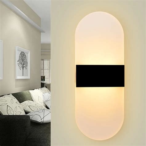 6w Modern Bedroom Wall Lamps Applique Bathroom Sconces Home Lighting