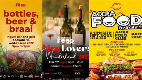 The 9th Accra Food Festival Week Tickets Sat 24 Sep 2022 At 1200 Pm