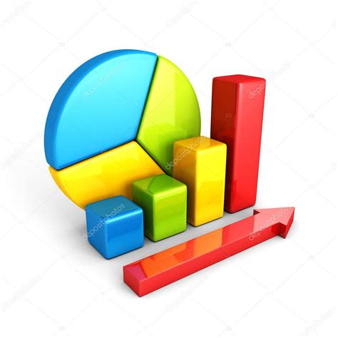 Estadística Análisis Empresarial Colorido Brillante Barra Gráfica