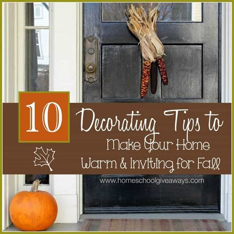10 Decorating Tips To Make Your Home Warm And Inviting For