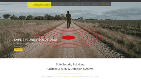 Safe Security Solutions Perimeter Detection Systems Uk