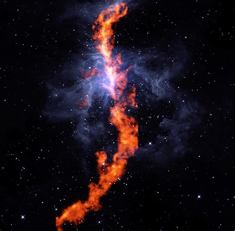 Gbt Captures Orion Blazing Bright In Radio Light