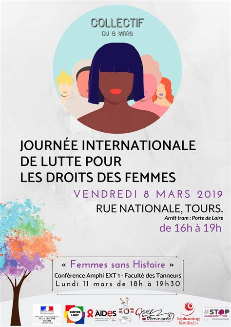 mars Journée Internationale de Lutte pour les Droits des Femmes