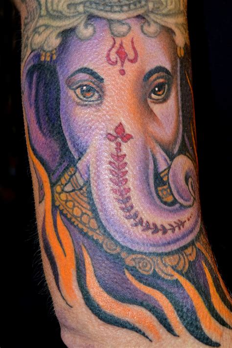 Tattoo Uploaded By Aaron Bell Ganesh Tattoodo