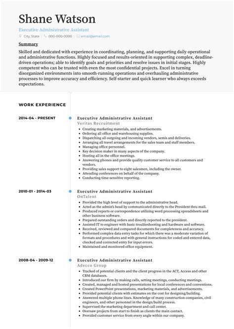 Take a look at this professionally written sample, and take some ideas from it. Administrative Assistant - Resume Samples and Templates ...