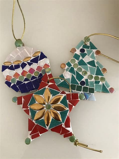 Christmas Ornament Craft Kit For 12 And Adults Makes Three Ornaments
