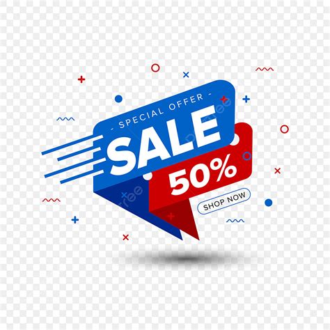 Discount 50 Off Vector Art Png Special Offer Sale 50 Off Blue Tag