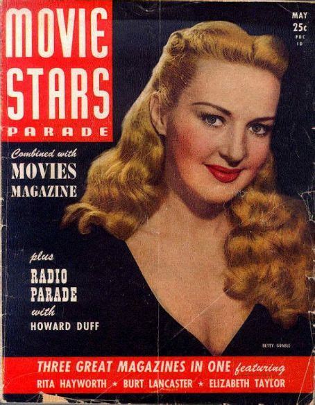 betty grable movie stars magazine may 1948 cover photo united states