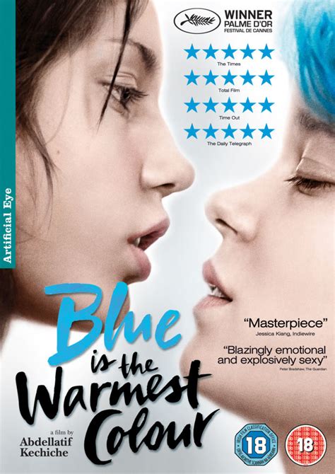 You know, since the film is called blue is the warmest color, i thought blue is a symbolic color of emma and the warmness of adele's relationship. Blue is the Warmest Colour DVD | Zavvi