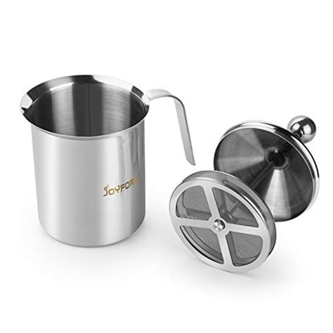 So if you don't have a typical. Manual Milk Frother, JoyFork Stainless Steel Hand Pump ...