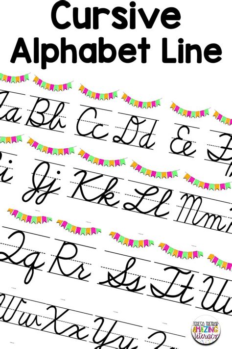 Line weight is the thickness of the line. Cursive Alphabet Line | Alphabet line, Cursive alphabet, Cursive ...