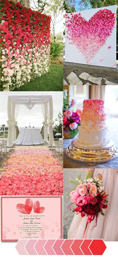 How To Make Your Wedding Color Unique In An Ombré Theme