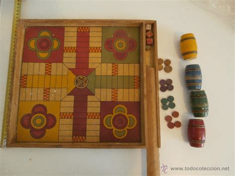 Rummikub es un juego de mesa que se juega con fichas en lugar de cartas. antiguo parchis tablero con cajon y tapa, ficha - Comprar ...