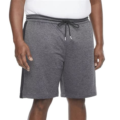 The Foundry Big And Tall Supply Co Mens Big And Tall Workout Shorts Color Med Grey Melange