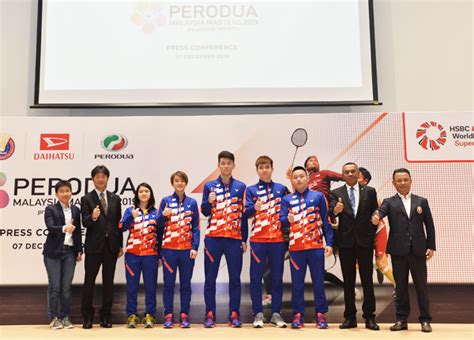 Perodua badminton malaysia masters 2019. PERODUA & DAIHATSU sponsors MALAYSIA MASTERS 2019 for ...