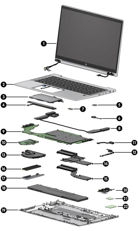 Hp Zbook Firefly 15 G7 Mobile Workstation Illustrated Parts Catalog