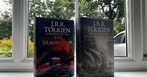 Just Got These Two Masterpieces For My Collection Just Awaiting The Hobbit And Lotr Illustrated