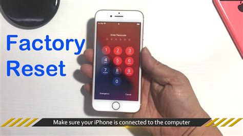 How To Factory Reset Locked Iphone Without Itunes 3 Ways Youtube