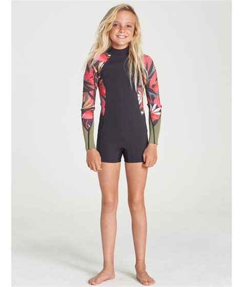 2mm Teen Spring Fever Ls Springsuit Buy Girls Wetsuit Springsuit