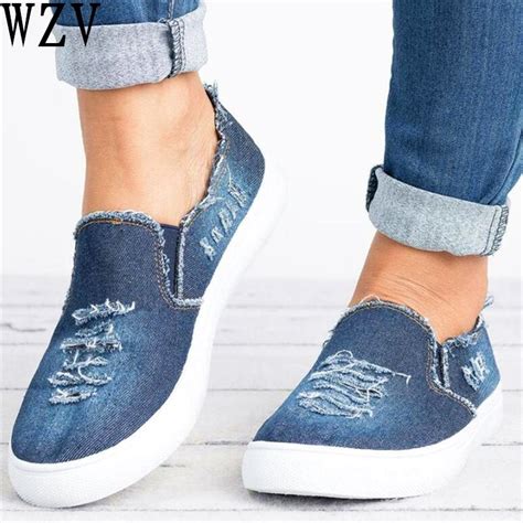 We believe in helping you find the product that is right for you. Aliexpress.com : Buy 2019 Fashion Women Sneakers Denim ...