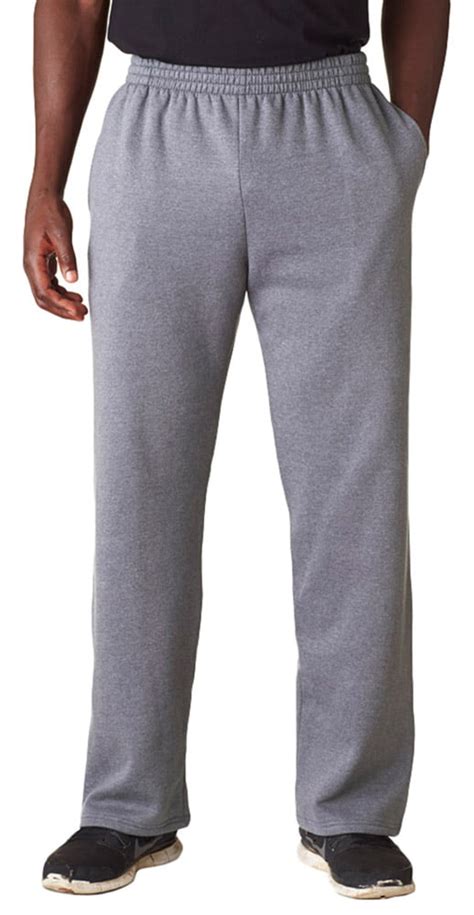 Fruit Of The Loom Sf74 Adult Pocketed Sweatpants Athletic Heather L