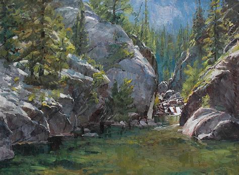 Oil Painting Plein Air Colorado Great Paintings Fine Art Landscape