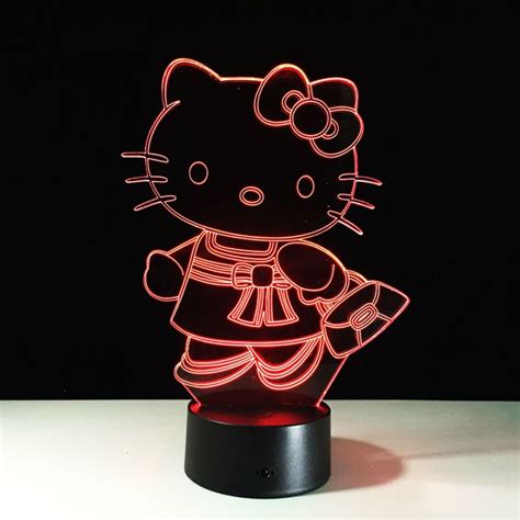 New hello kitty red ribbon pattern sofa shape toy lamp ~ 7 eikoh japan import these pictures. Hello Kitty 3D Lamp //Price: $26.99 & FREE Shipping ...