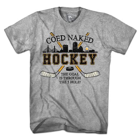 Coed Naked Hockey T Shirt