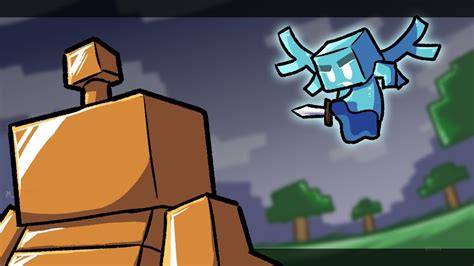 Copper Golem Vs Allay Minecraft Animation Youtube