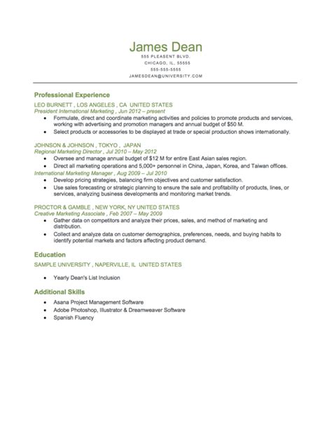 Reverse chronological resume highlight your work history. Example Of A Executive Level Reverse Chronological Resume ...