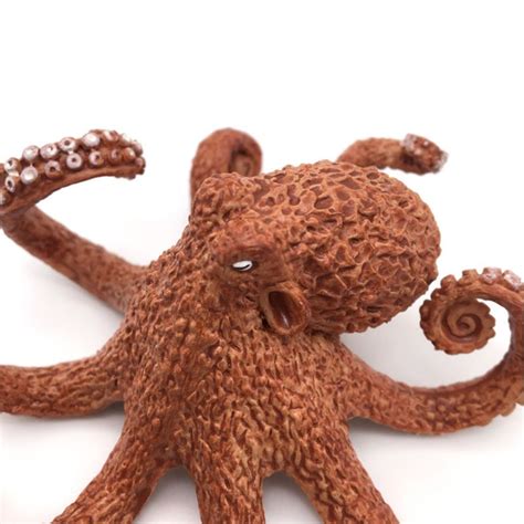 Realistic Octopus Sea Life Model Solid Plastic Figure Ocean Party
