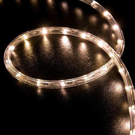 150 Warm White Led Rope Light Home Outdoor Christmas Lighting Wyz
