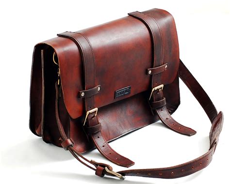Leather Messenger Bag For Men Holoserideas