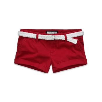 What?!?! Red shorts!! LOVE! | Womens shorts, Red shorts ...