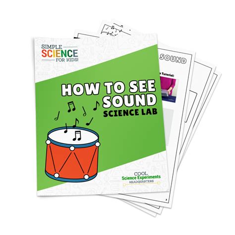 How To See Sound Science Experiment