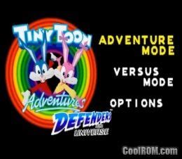 Tiny Toon Adventures Defenders Of The Universe ROM ISO Sony Playstation PS CoolROM Com