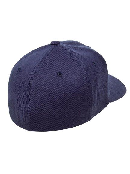 Flexfit Classic Wool Modell 6477 Baseball Caps In Navyblau Baseball Cap