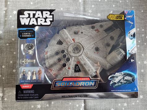 Star Wars Micro Galaxy Squadron Assault Class Millennium Falcon Review