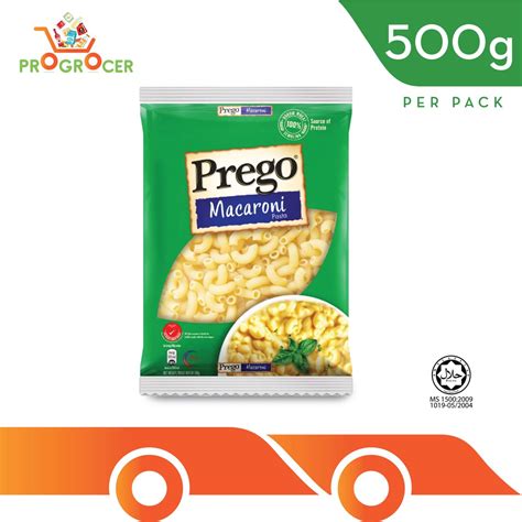 Prego Macaroni Pasta 500g Shopee Malaysia