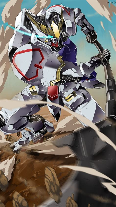 Anime Gundam Mobile Suit Gundam Iron Blooded Orphans Hd Wallpaper