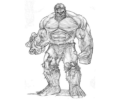 Hulk Movie Coloring Pages